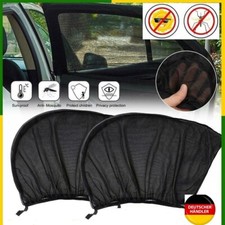 2x Auto KFZ Sonnenschutz Sonnenblende Fenster Socke Kinder UV Schutz Abdeckung