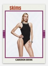 Cameron Brink Skims Promo Custom Card Limited Print WNBA LA Sparks Stanford