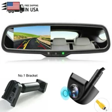 iPoster 4.3‘’ Rear VIew Mirror Monitor Reversing Backup Camera For Toyota