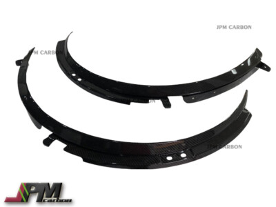 Front Fender Trim CARBON FIBER Flare Extension For 2014+ Corvette C7 Stingray CF