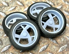 Resin 20 Inch Retro “Boyd’s G1 Gotcha 1” Model car Wheels/Tires 1/24 1/25 scale