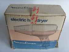 EN BOITE PARTIELLE : 1RE édition du sèche cheveux Moulinex SM1D rose logo