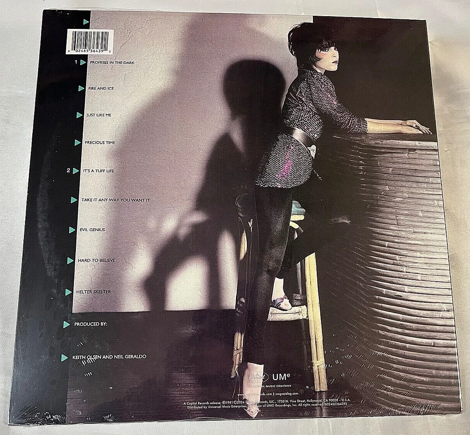 Pat Benatar "Precious Time" LP Purple Colored Vinyl Limited Edition New Sealed - Image 3 of 4