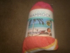 NEW LOUNGE HAMMOCK 78" X 31" HOLDS 280 LBS. COMFORTABLE RELAXATION