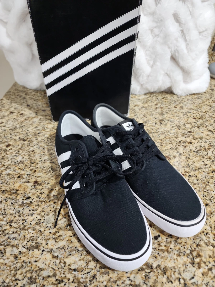 adidas black and white shoes for men