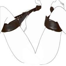 Unisex Adult Handcuffs Ankle Cuffs Bondage Restraint Accessories Couples Flirt