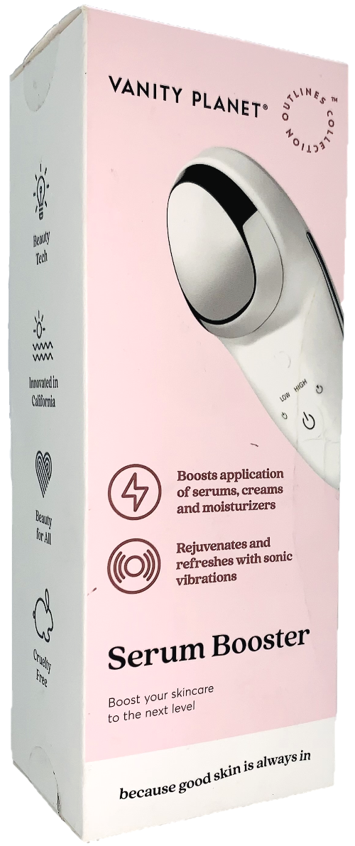 Vanity Planet Serum Booster Face Massager Sonic Vibrations Soften Refresh Skin | eBay Vanity Planet Serum Booster Face Massager Sonic Vibrations Soften Refresh Skin | eBay