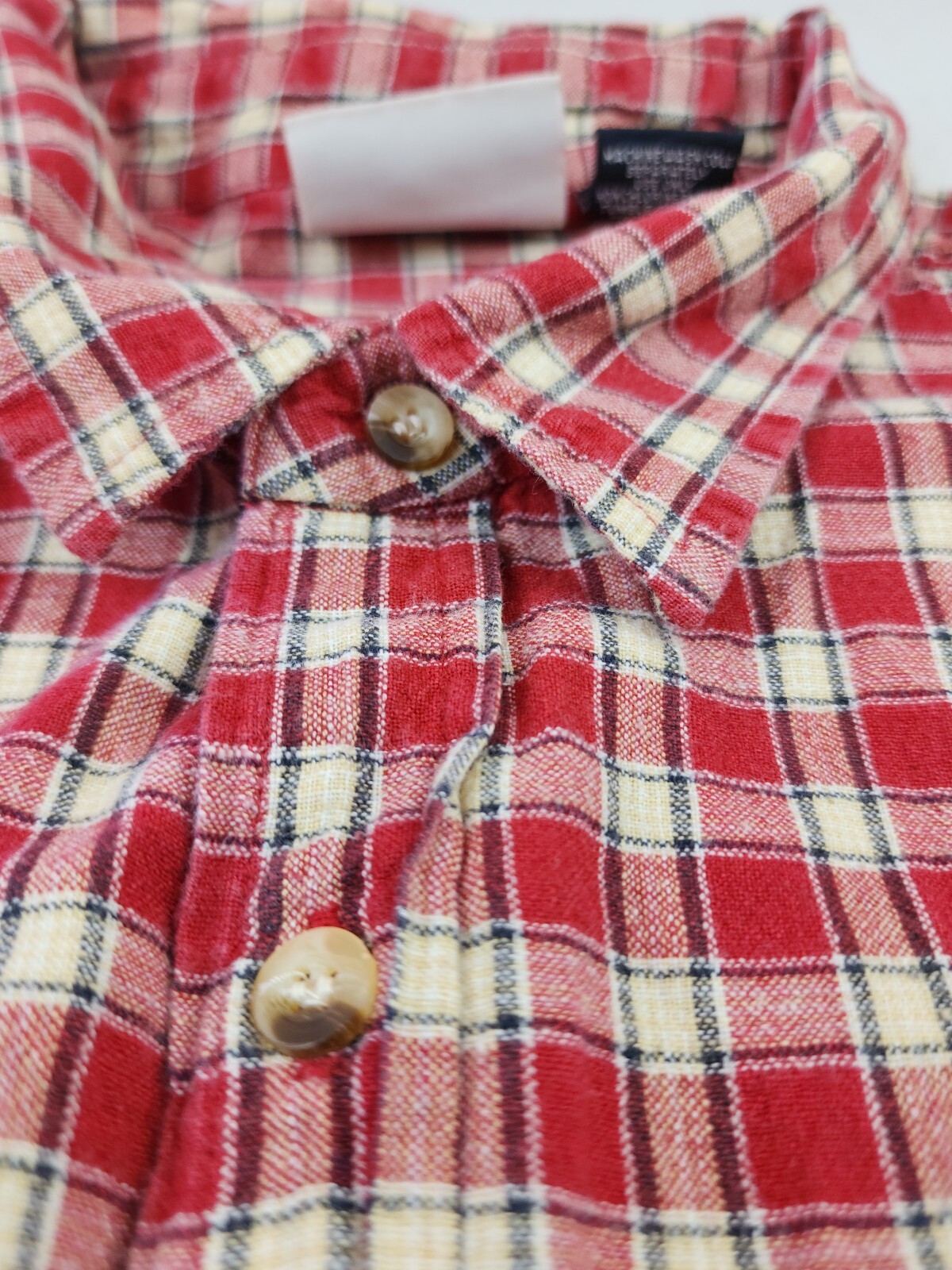 Address Unknown Basic Edition Plaid Short Sleeve … - image 5