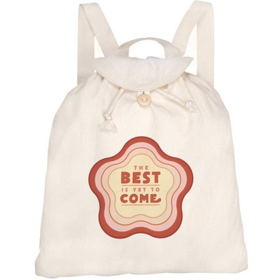 Canvas Rucksack / Backpack ''The Best is Yet to Come'' (RK00025936)