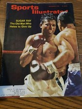 September 6, 1965 Sugar Ray Robinson Boxing SPORTS ILLUSTRATED
