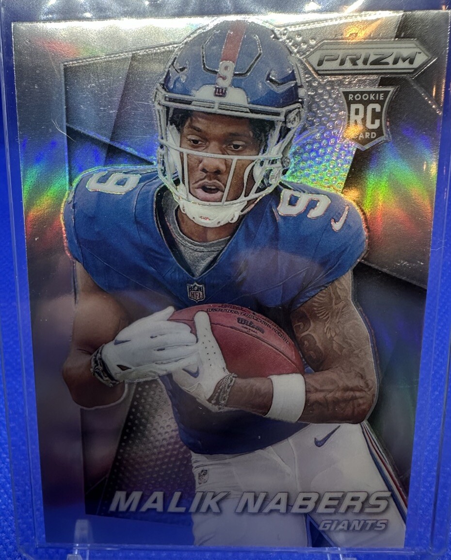 2024 Panini - Prizm Flashback Rookie Silver Prizm #5 Malik Nabers (RC) Giants