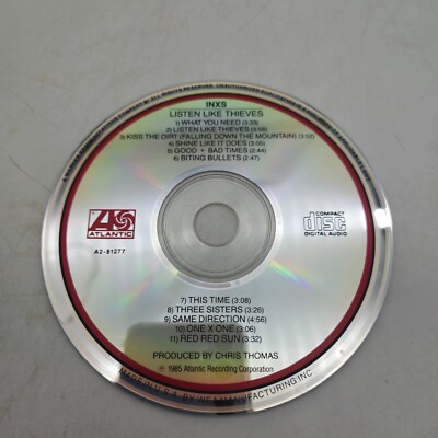 INXS : Listen Like Thieves CD DISC ONLY 75678127724| eBay