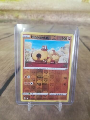 Hippopotas Basic HP100 Fighting Holo #84/203 Pokemon 2021 Card - Picture 1 of 4