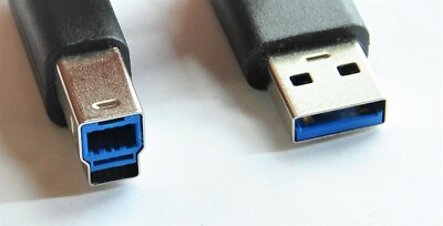 USB 3.0-Kabel, USB-A auf USB-B neu 1,80m 180cm