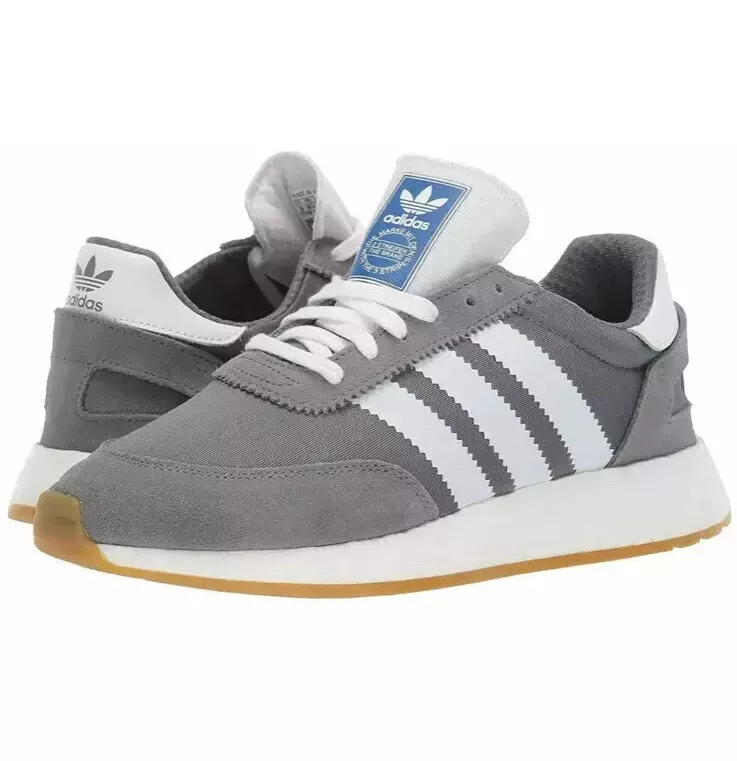 Veel Discriminatie onze RARE🔥Adidas Original I-5923 Running Shoes Athletic Grey-White-Gum Iniki  G27410 | eBay