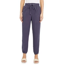 Social Standard by Sanctuary Women's Pants L Solstice Pull On Jogger Pant L Blue