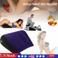Air Pillow Sex Inflatable Aid Wedge Triangle Sexy Body Position Erotic Cushion