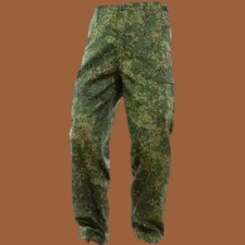RUSSIAN DIGITAL CAMOUFLAGE PANTS MILITARY BDU CARGO 6 POCKET FATIGUE TROUSERS