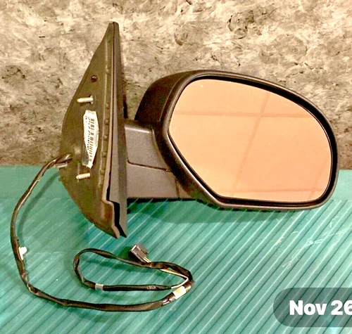 Used OEM Passenger Side View Mirror from 2012 GMC Sierra 3500 Power Fold Heated