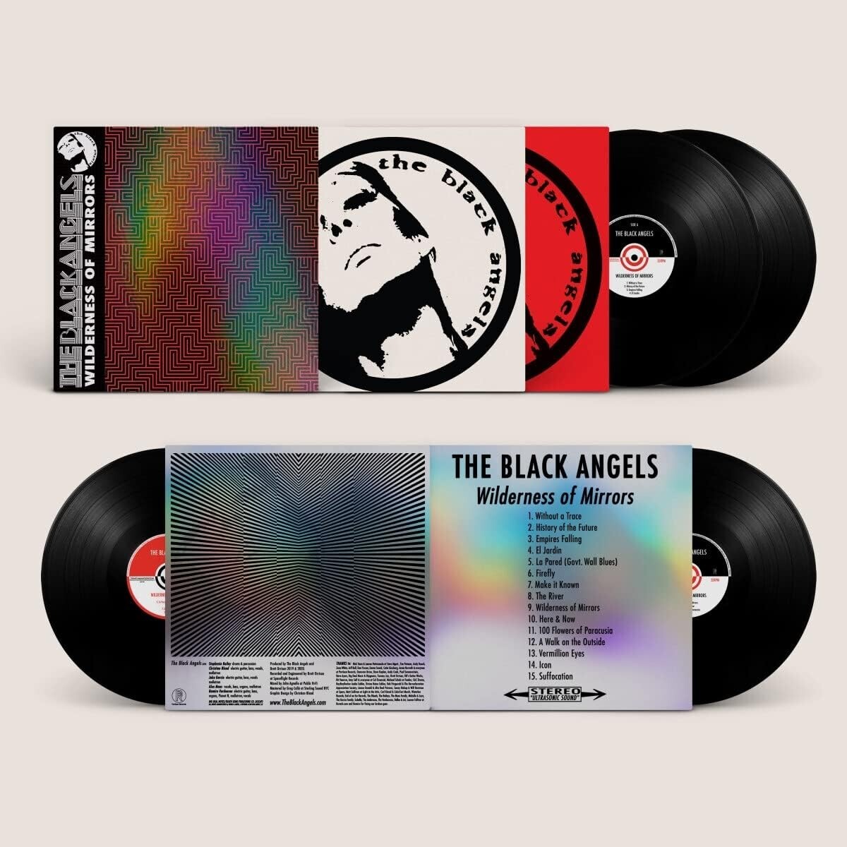 THE BLACK ANGELS  WILDERNESS OF MIRRORS - DOUBLE VINYL 2xLP *NEW & SEALED*