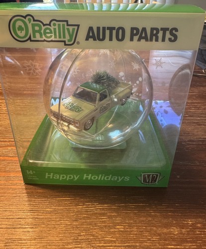 2024 O'Reilly Auto Parts '75 Chevy Dually Christmas Ornament 1:64 Scale Diecast - Picture 4 of 5
