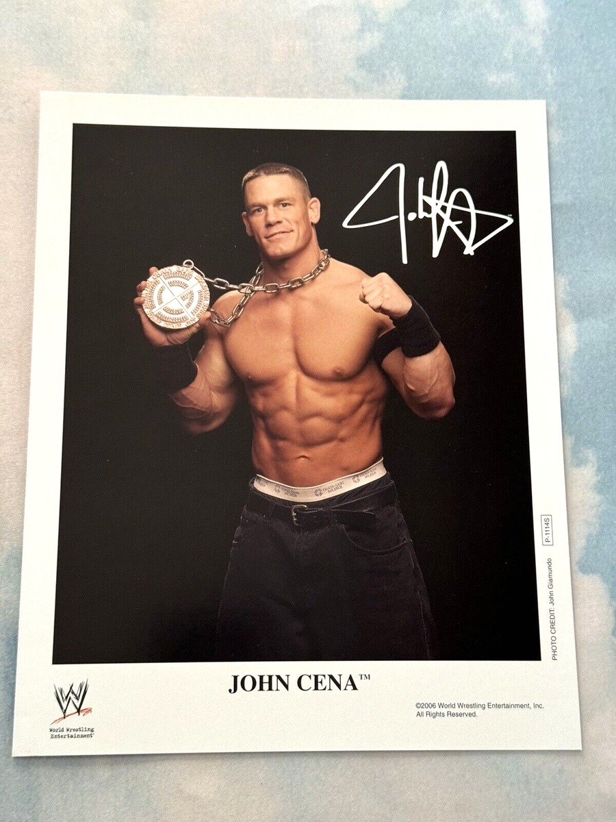 WWE Official Licensed 8x10 Promo Photo John Cena P-1114S | eBay