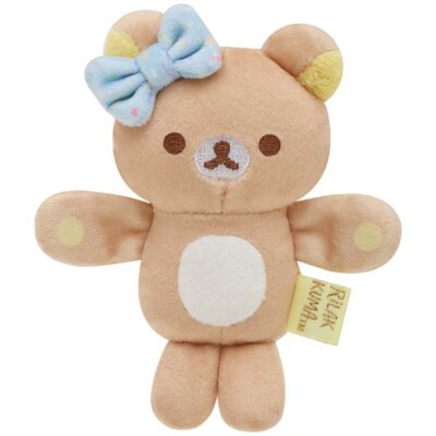 Rilakkuma Magnet Plush Doll RLK9936 Nikoniko Happy for you San-X