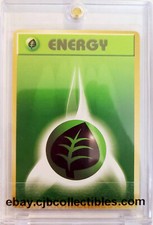 Pokémon GRASS ENERGY Base Set (Japanese) - Light Play 🍒