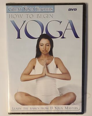 Great Yoga Teachers How to Begin Yoga (DVD) NEW