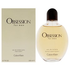 Calvin Klein Obsession for Men - 6.7 oz EDT Spray