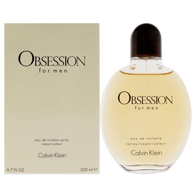 #ad Calvin Klein Obsession for Men 6.7 oz EDT Spray $36.99