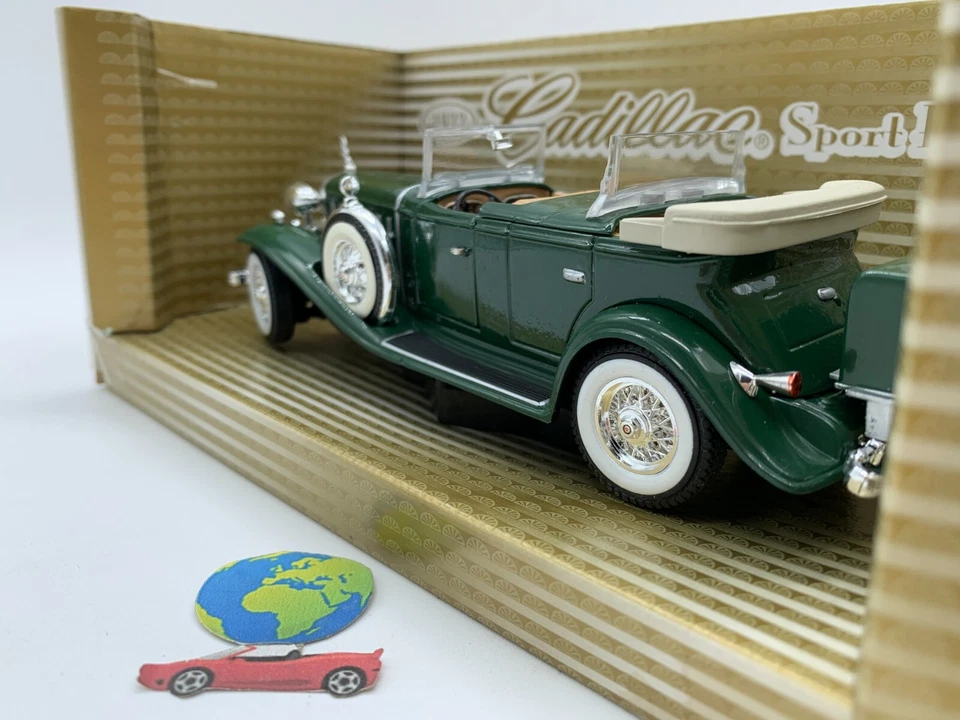 Anson Cadillac Sport Phaeton 1932, automodello scala 1:28 - 1:32, vintage (2526) - Immagine 3 di 4
