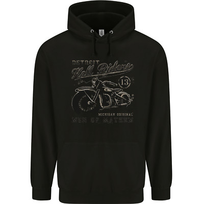 Hell Riders Biker Motorbike Motorcycle Chopper Mens Sweatshirt À ...