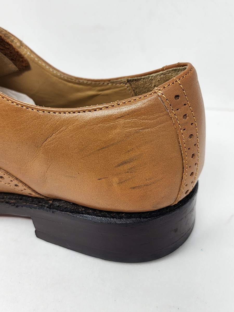 Samuel Windsor Men\'s Tan Leather Lace-Up Ankle Boots Sz 10.5 Samuel Windsor Shoes for Men on Sale up to 90% Off: Poshmark main image 3