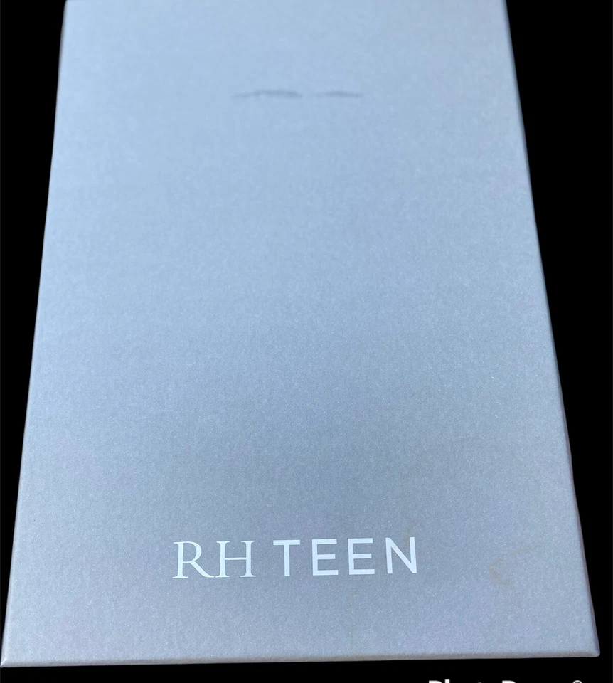 Restoration Hardware Metallic Leather Mini iPad Case Silver Rh Teen - Image 3 of 4