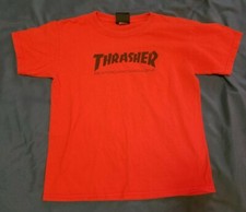 Youth S Vintage Thrasher Shirt Red Skateboarding Skate