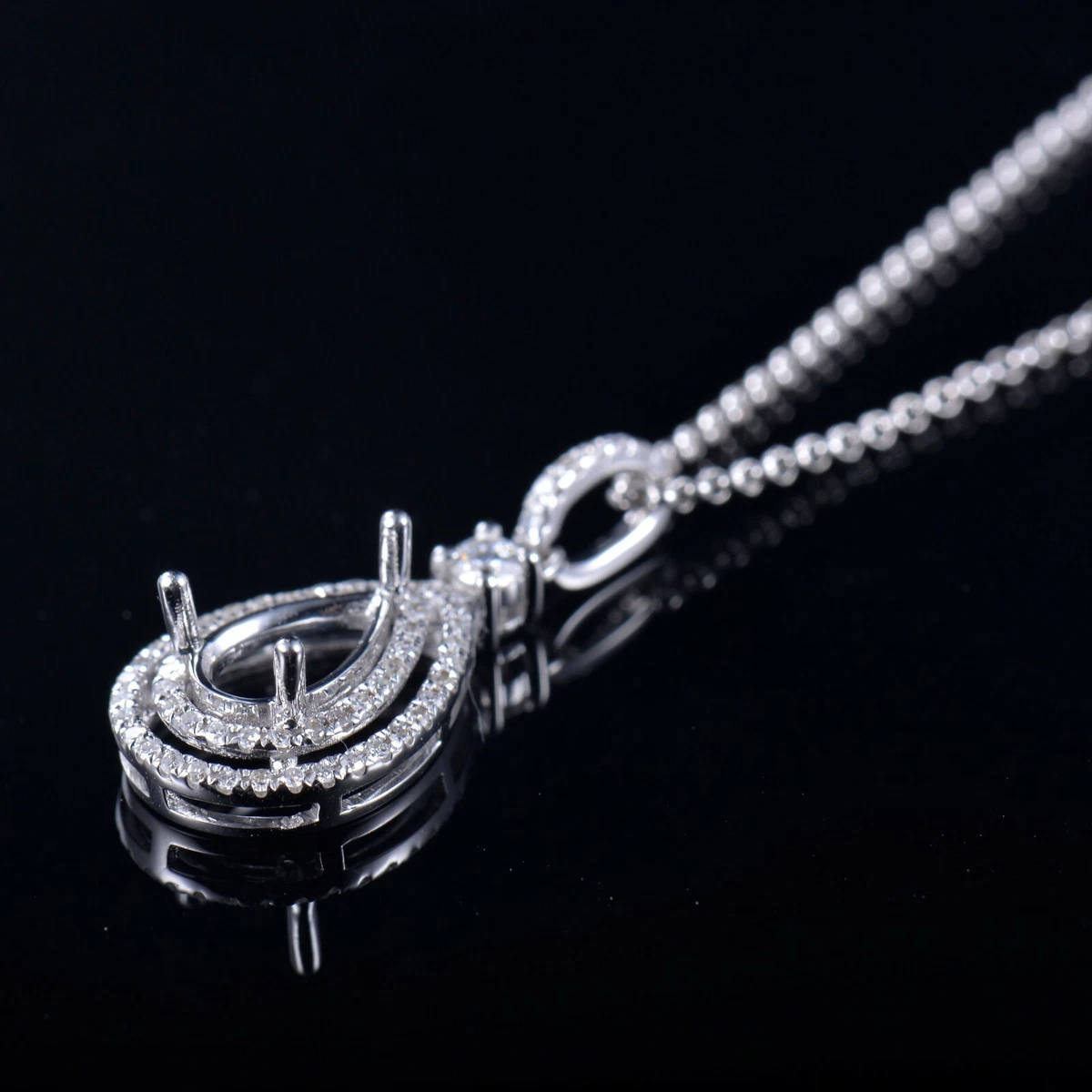 Semi mount pendant settings deals