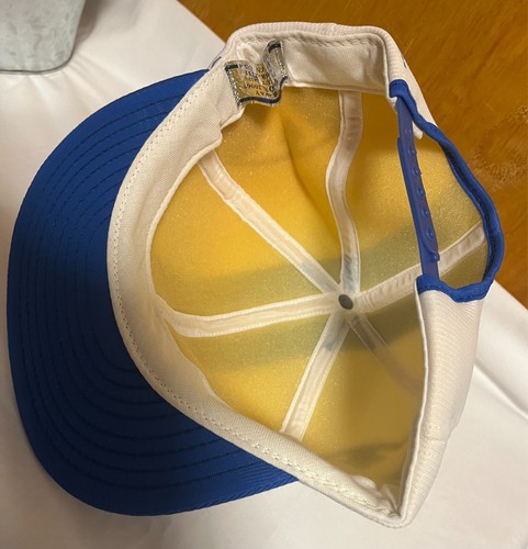 NOS Vintage 1980's Brigham Young BYU COUGARS Snapback Hat Cap Football Helmet - Picture 6 of 8