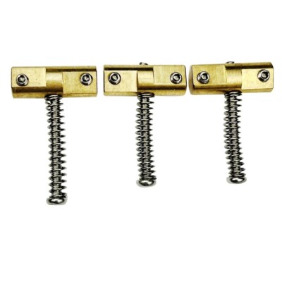 3 Stck. Telecaster Gitarre Brücke Sättel Kompensierte Gitarre Messing Upgrade fablogix 