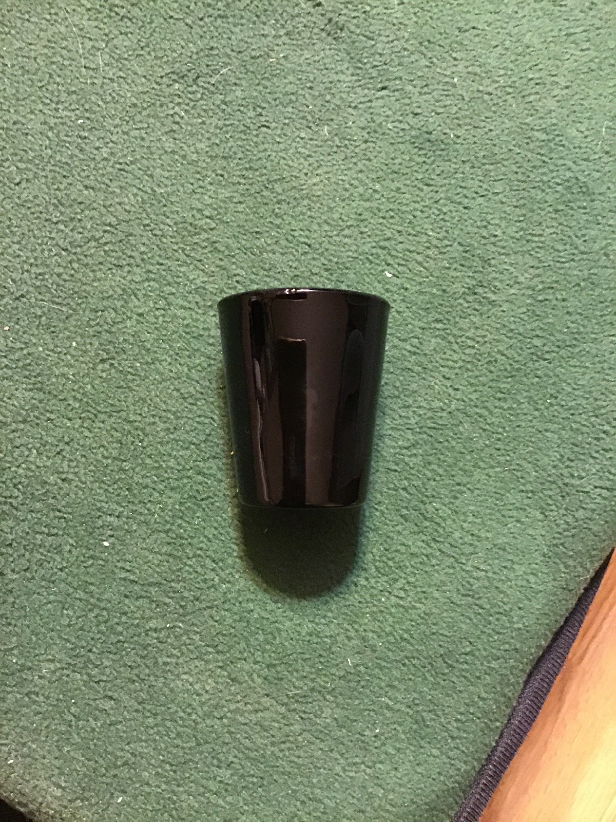 Shot Glass Unbranded 2 Ounce Black Glass eBay