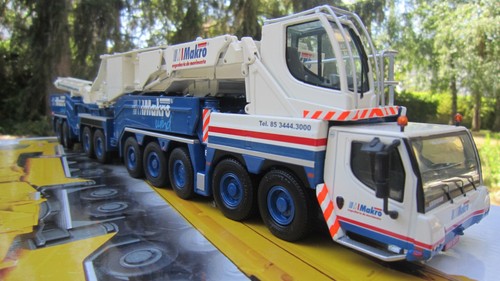 NZG 732/19 LIEBHERR LTM 11200-9.1 " MAKRO " BRESIL MINT BOX ! - Imagen 4 de 9
