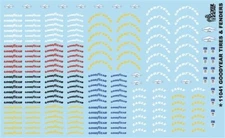 Gofer Racing 11041 1/24-1/25 Goodyear Tire & Fenders Watersliding Decals