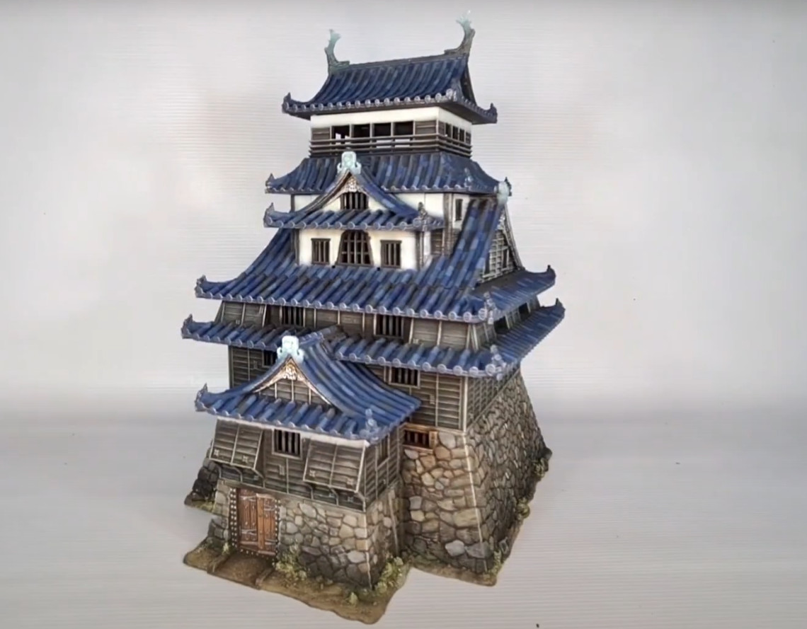 Matsue Castle + Matsue Wallset combined