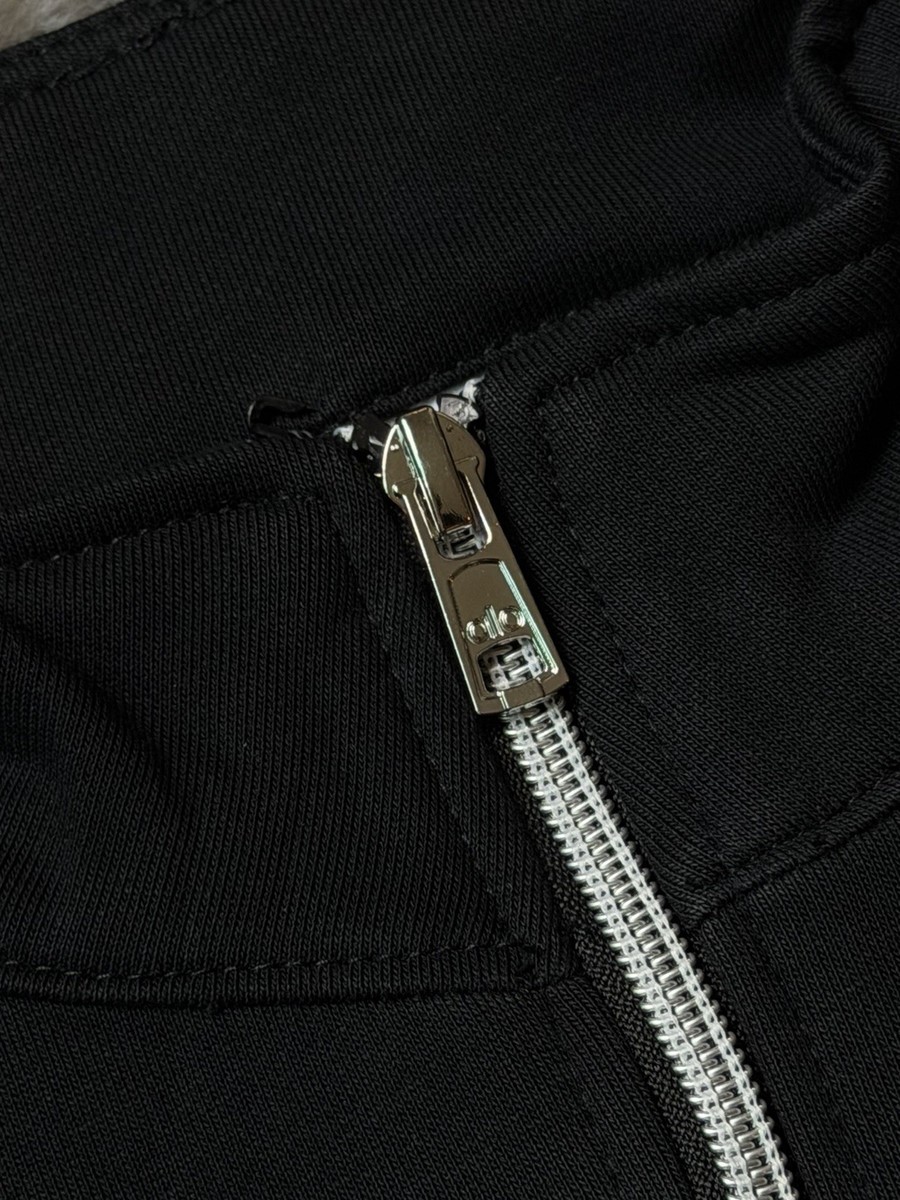 Size Small - ALO Yoga Black Quarter Zip Sweatshirt Fitness