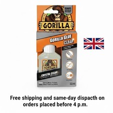 Gorilla Glue Clear Bottles Available, 50ml, with free delivery same-day dispatch