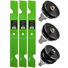 Blade Spindle Kit for Exmark Turf Ranger 103-8075 103-2530 103-8076 60-Inch Deck