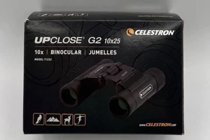 NEW Sealed Celestron UpClose G2 10x25 Compact Binoculars Model 71232 BK-7