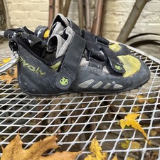 Evolv Women  s Geshido Rock Climbing Shoes Green And Black