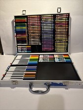 2013 Crayola Ultimate Art Supply Set with Older colors  Hinged Carrying Case