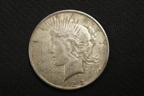 NobleSpirit (RS) 1922 D Peace Silver Dollar Very Fine